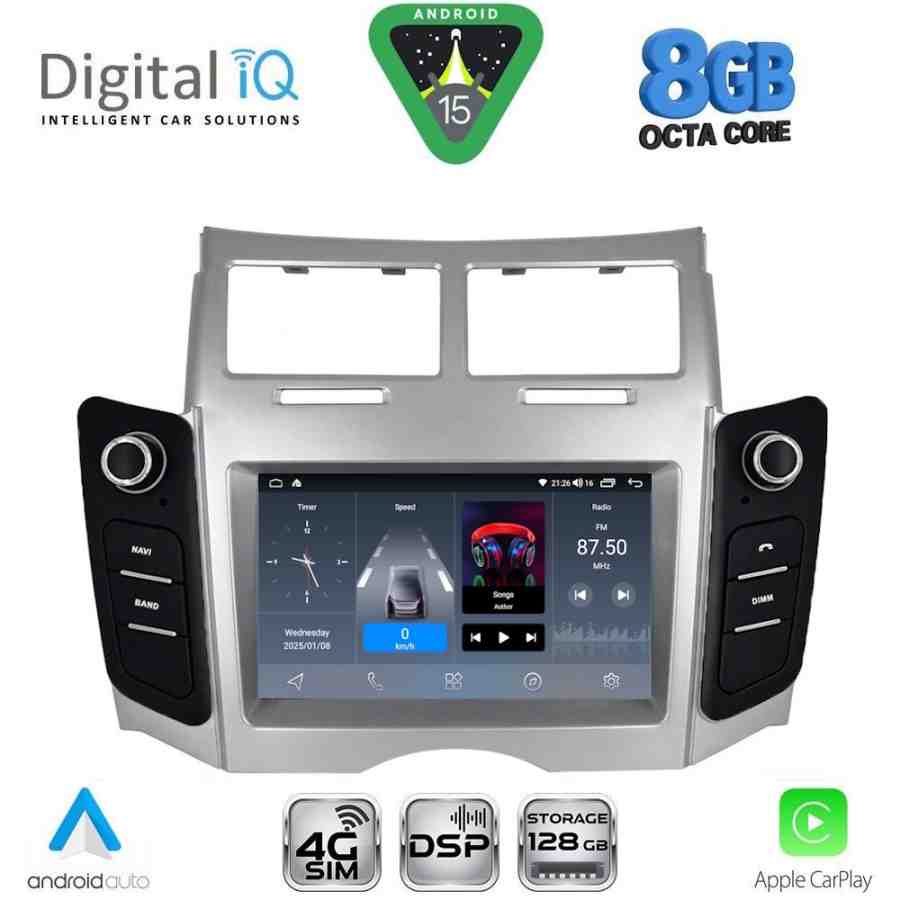 DIGITAL IQ BLM 729_CPA (7" DECK) MULTIMEDIA OEM for TOYOTA YARIS mod. 2006-2011