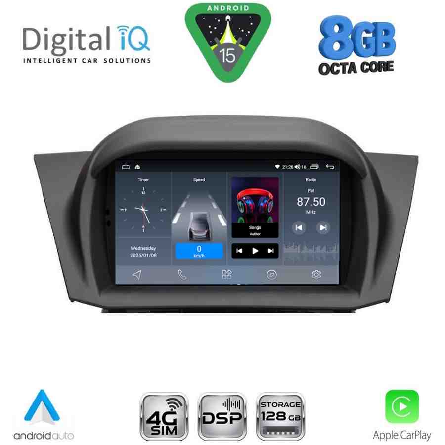 DIGITAL IQ BLM 775_CPA (7" DECK) MULTIMEDIA OEM for FORD FIESTA mod. 2008-2017