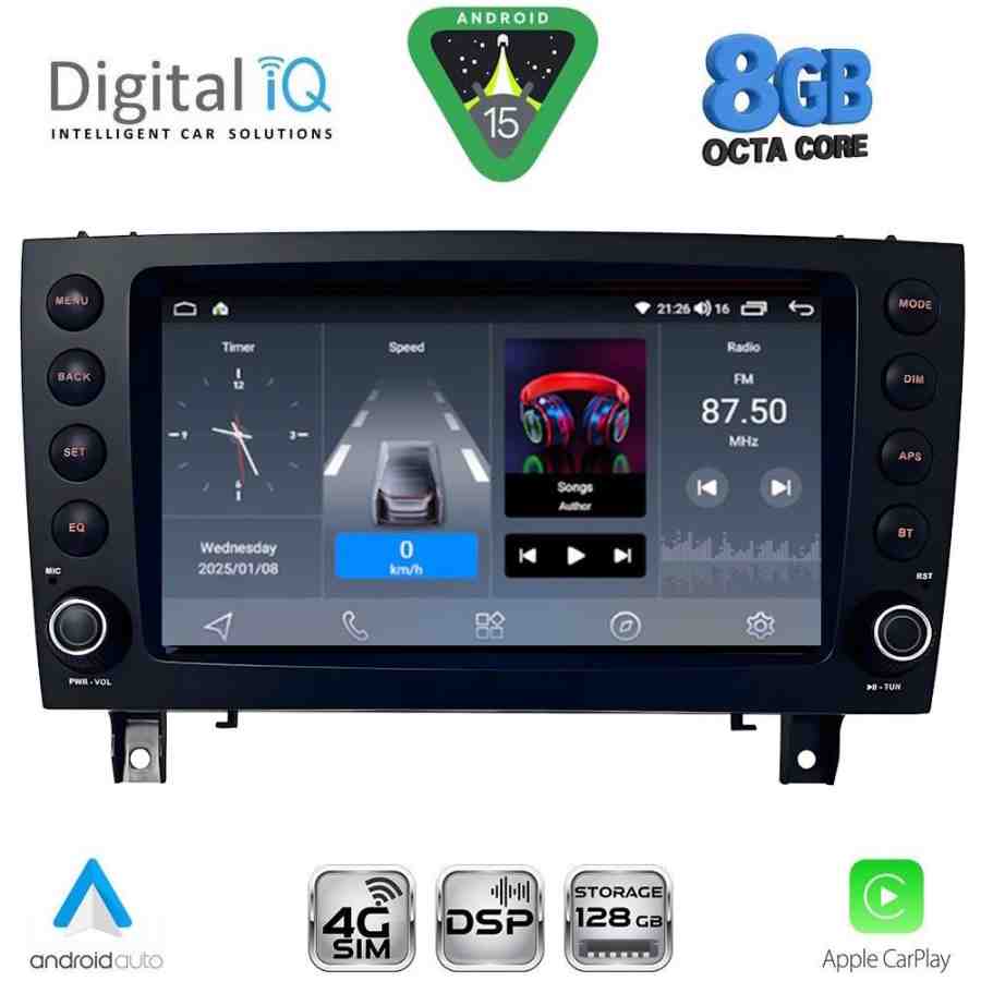 DIGITAL IQ BLM 796_CPA (8" DECK) MULTIMEDIA OEM for MERCEDES SLK (R171) mod. 2004-2010