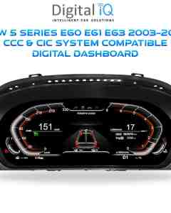 DIGITAL IQ DDD 958_DC (12.3in) (DIGITAL INSTRUMENT CLUSTER for BMW 5 Series (E60-E61-E63) mod. 2003-2009 with CCC-CIC system