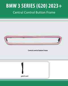 DIQ AMBIENT BMW S.3 (G20) FRAME (Digital iQ Co-Pilot Trim for BMW Series 3 mod. 2023+ FACELIFT, Buttons Frame)