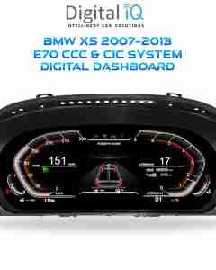 DIGITAL IQ DDD 976_DC (12.3in) DIGITAL CLUSTER for BMW X5 (E70) - X6 (E71) mod. 2007-2013 with CCC-CIC