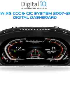 DIGITAL IQ DDD 977_DC (12.3in) DIGITAL INSTRUMENT CLUSTER for BMW X6 (E71) mod. 2007-2013 with CCC-CIC