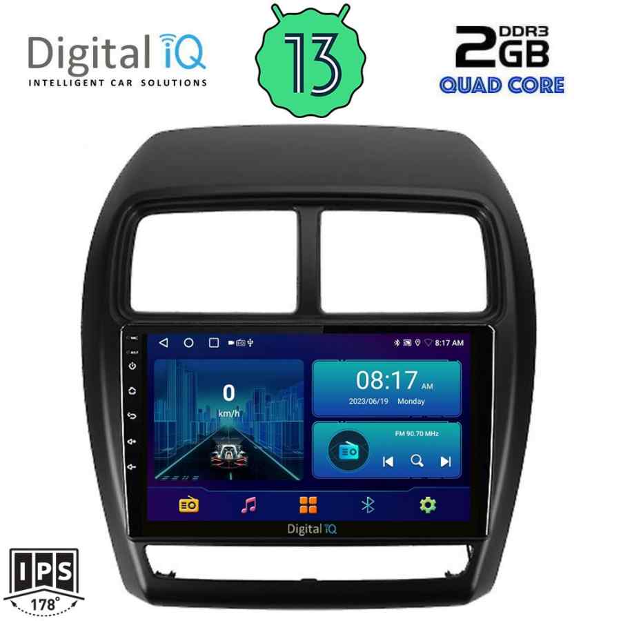 DIGITAL IQ BXB 1431_GPS (9inc) MULTIMEDIA TABLET OEM MITSUBISHI ASX mod. 2020>