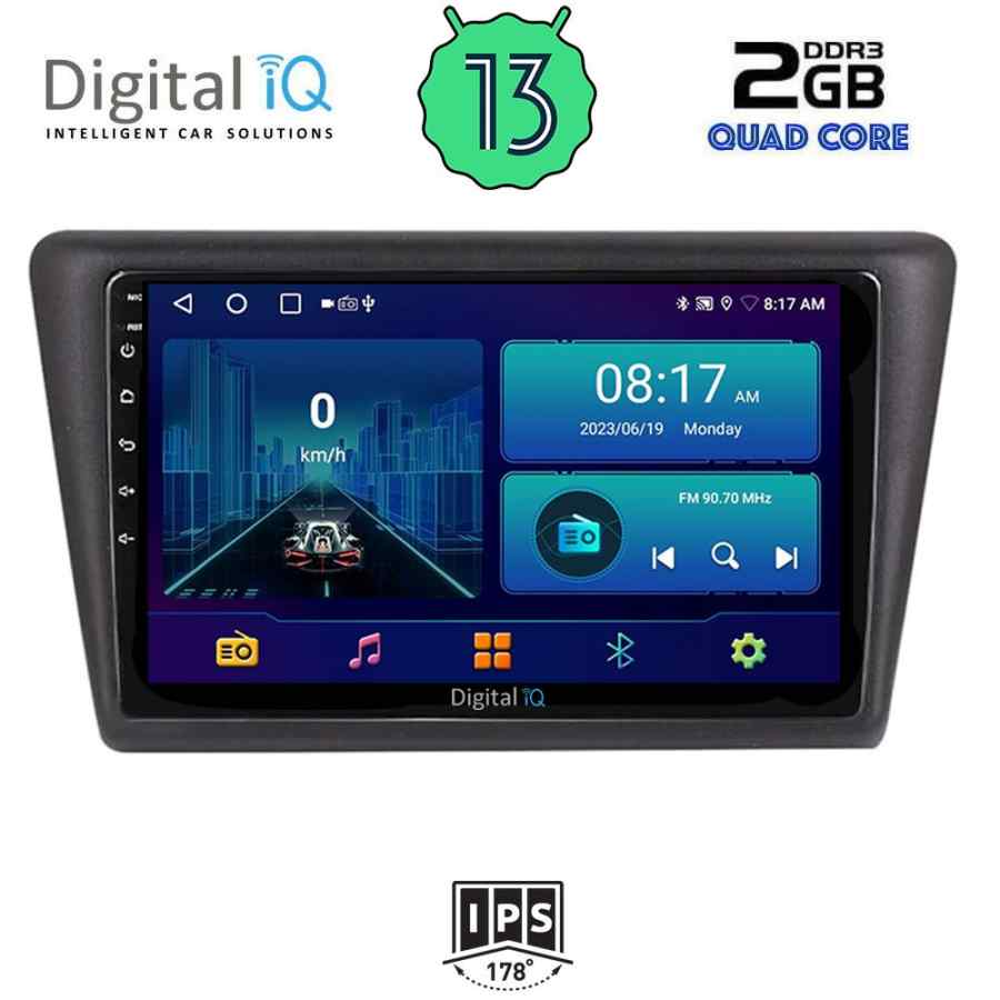 DIGITAL IQ BXB 1600_GPS (9inc) MULTIMEDIA TABLET OEM  SKODA RAPID SPACEBACK mod. 2014>
