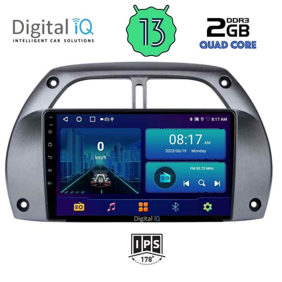 DIGITAL IQ BXB 1730_GPS CLIMA (9inc) MULTIMEDIA TABLET OEM TOYOTA RAV 4 mod. 2000-2006