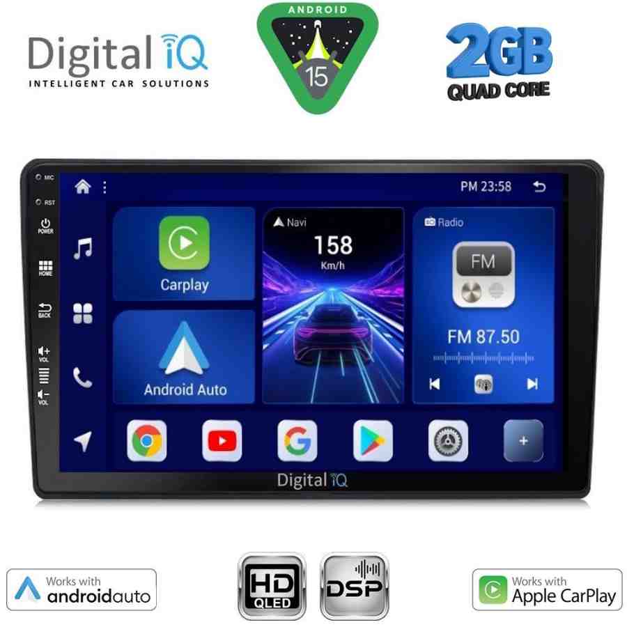 DIGITAL IQ BXC 3020_CPAA (9inc) MULTIMEDIA TABLET for ALFA ROMEO 159 – SPIDER – BRERA mod. 2004-2012