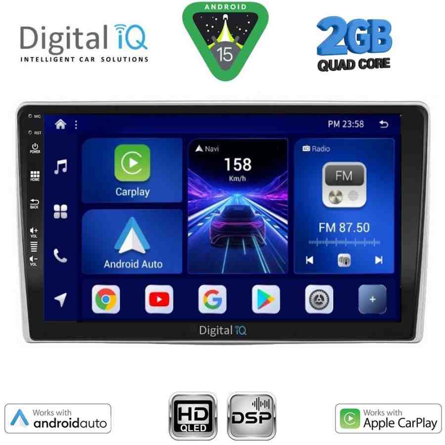 DIGITAL IQ BXC 3028_CPAA (9inc) MULTIMEDIA TABLET for ALFA ROMEO MITO mod. 2008-2018