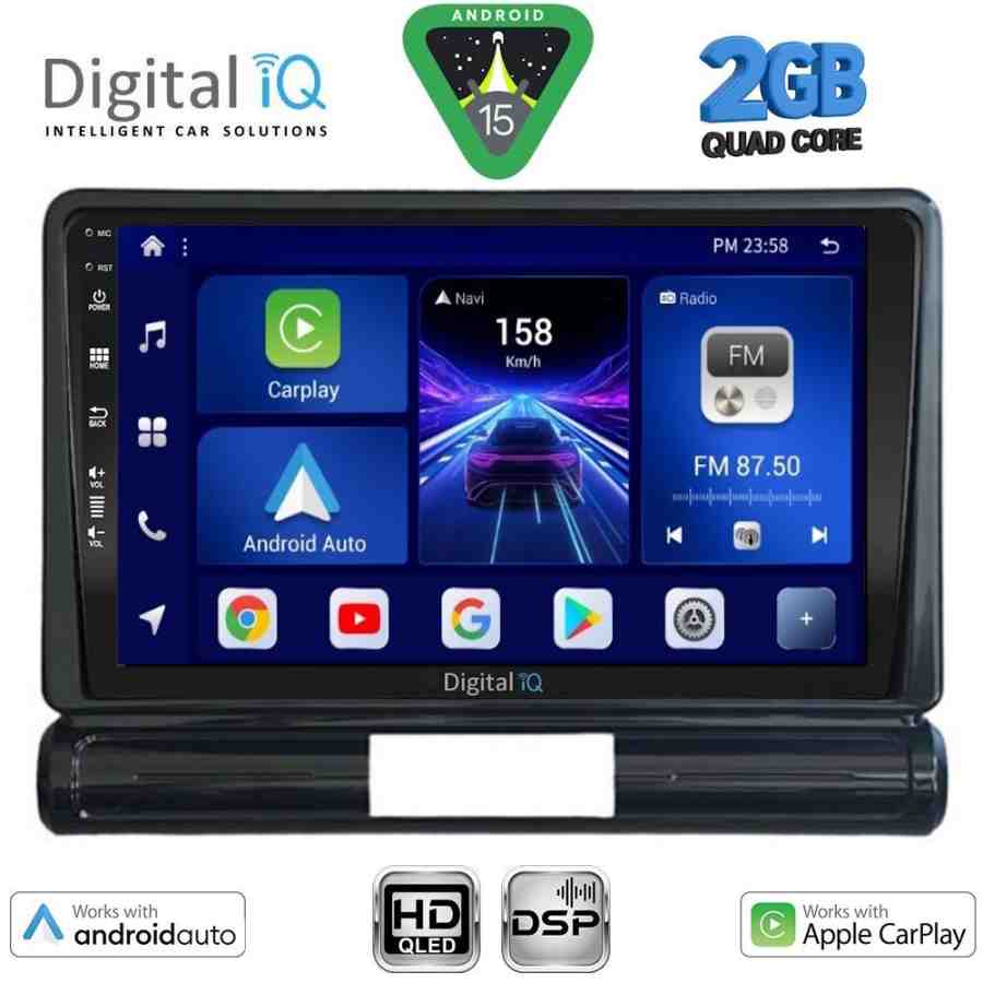 DIGITAL IQ BXC 3093L_CPAA (9inc) MULTIMEDIA TABLET for CITROEN C3 - DS3 mod. 2016-2024 Low Version