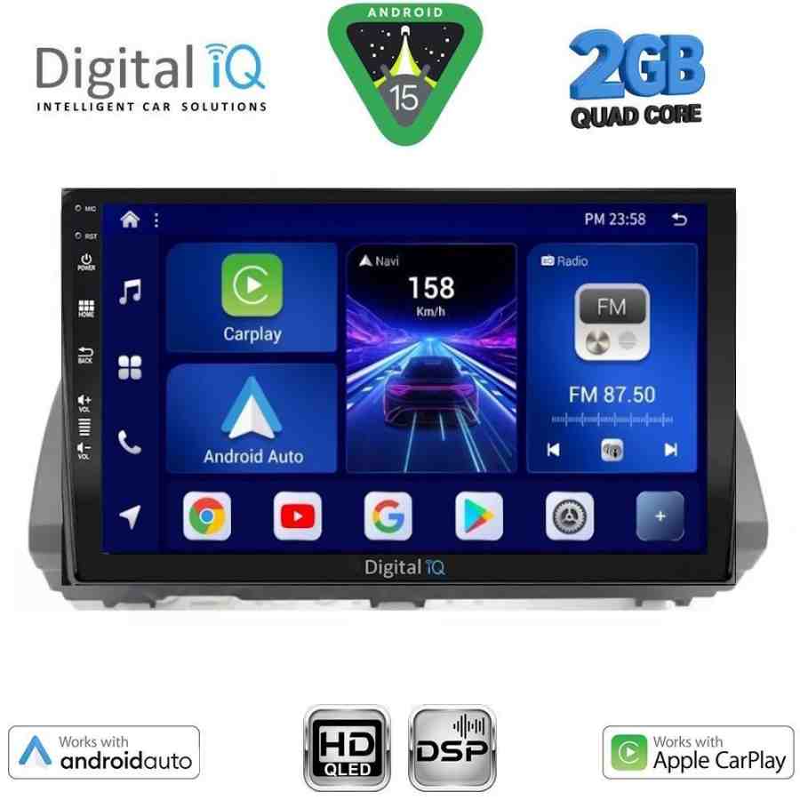 DIGITAL IQ BXC 3109B_CPAA (10inc) MULTIMEDIA TABLET for DACIA LOGAN - SANDERO - JOGGER mod. 2020-2026