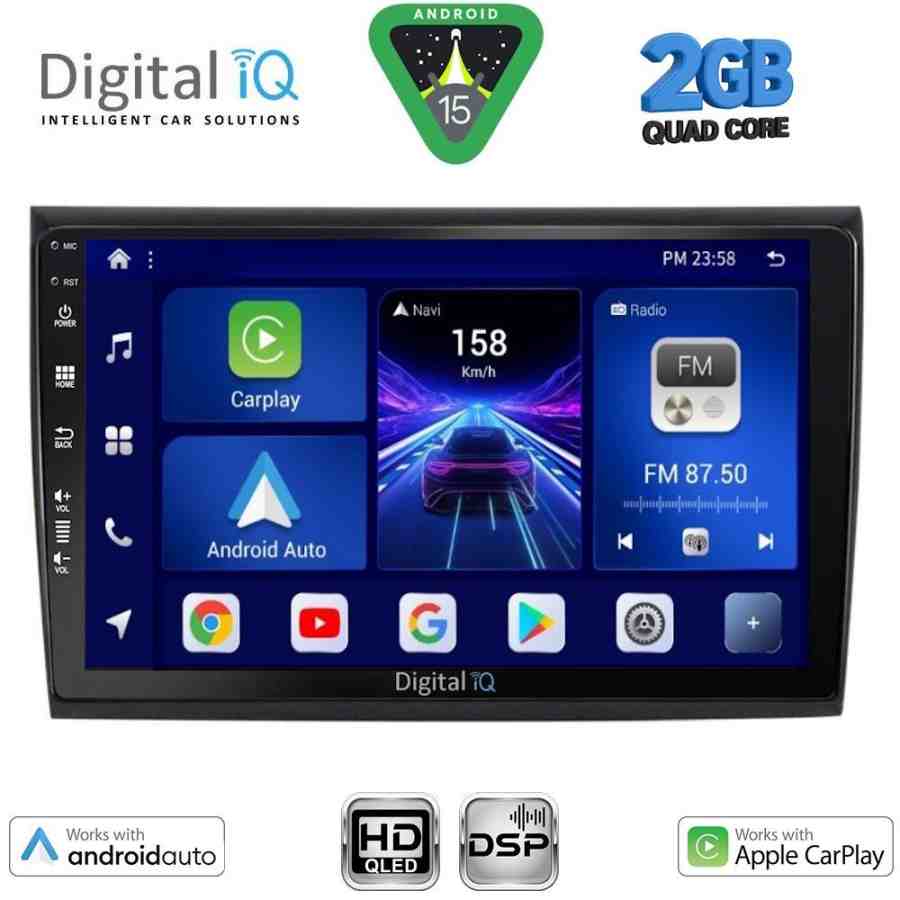 DIGITAL IQ BXC 3136_CPAA (9inc) MULTIMEDIA TABLET for FIAT BRAVO mod. 2007-2019