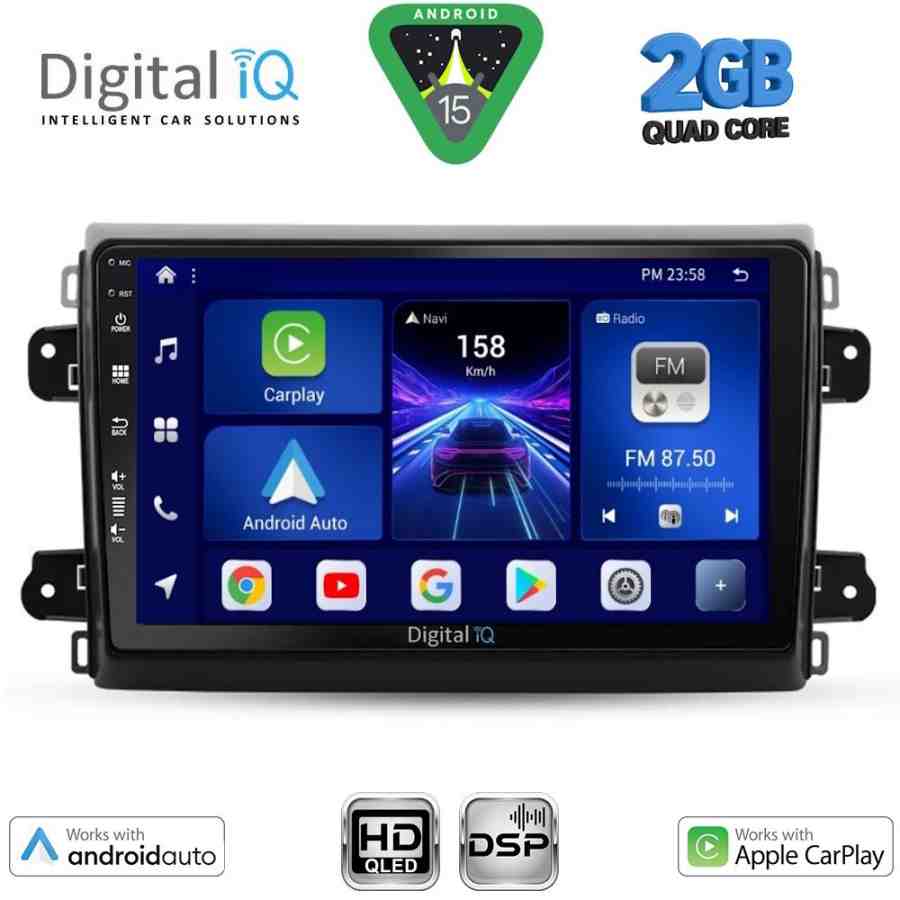 DIGITAL IQ BXC 3143_CPAA (9inc) MULTIMEDIA TABLET for FIAT DUCATO mod. 2021-2026