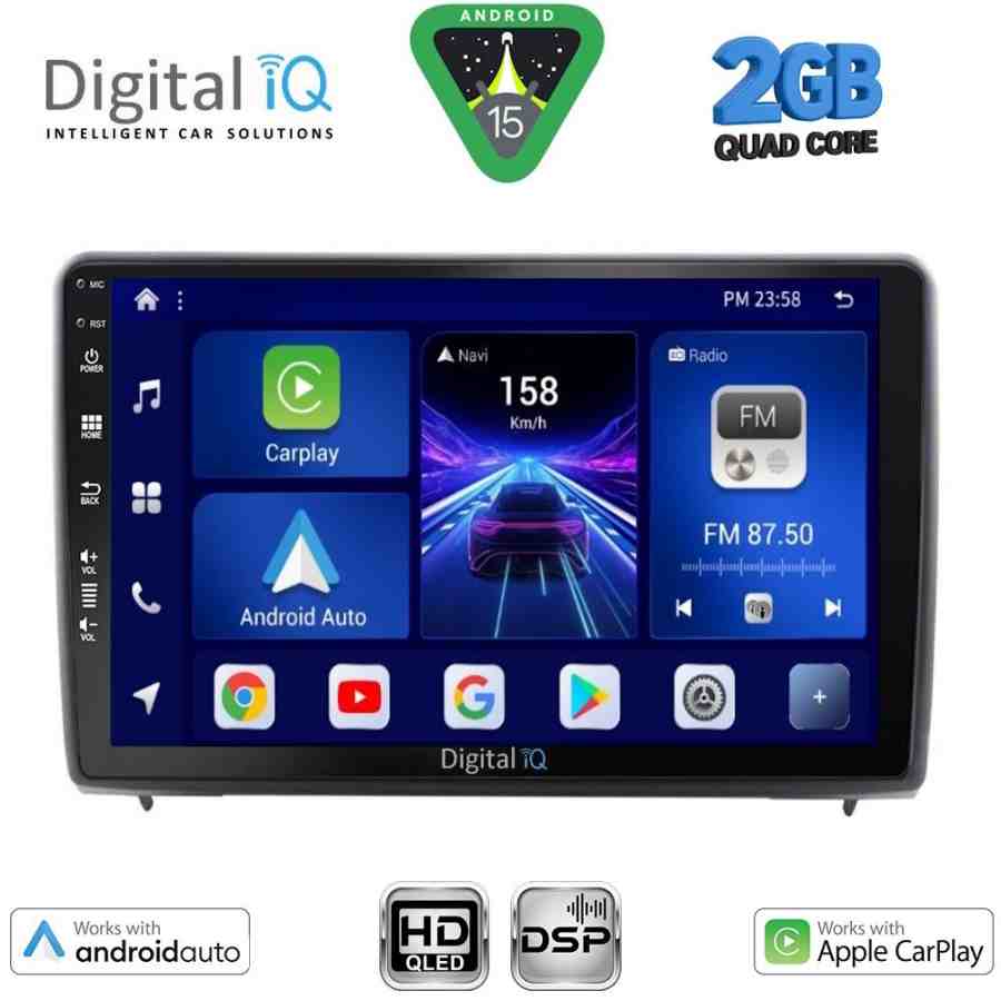 DIGITAL IQ BXC 3151_CPAA (10inc) MULTIMEDIA TABLET for FORD ECOSPORT mod. 2018-2022