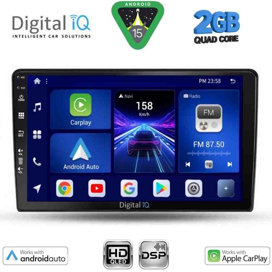 DIGITAL IQ BXC 3155_CPAA (10inc) MULTIMEDIA TABLET for FORD FIESTA mod. 2018-2026