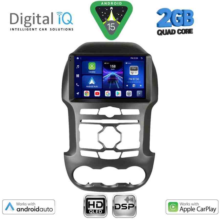 DIGITAL IQ BXC 3171S_CPAA (9inc) MULTIMEDIA TABLET for FORD RANGER mod. 2011-2015