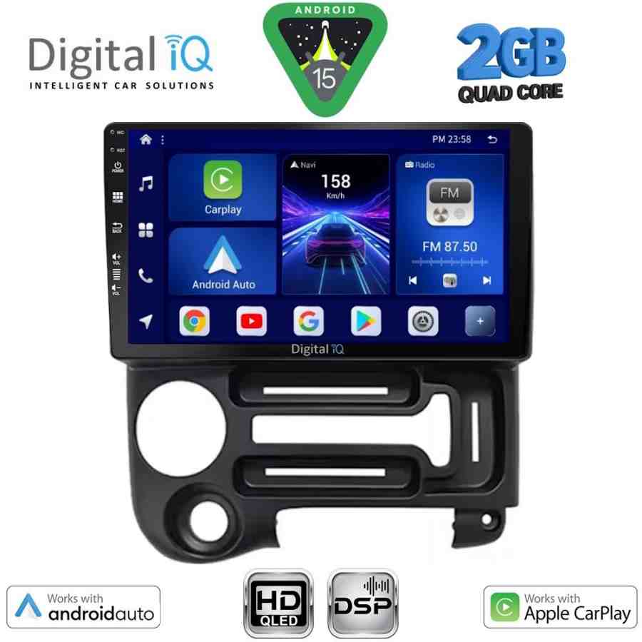 DIGITAL IQ BXC 3219_CPAA (9inc) MULTIMEDIA TABLET for HYUNDAI ATOS mod. 1996-2013