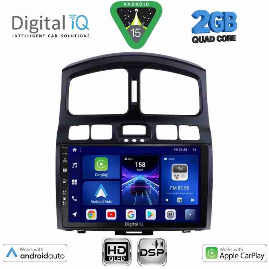 DIGITAL IQ BXC 3236_CPAA (9inc) MULTIMEDIA TABLET for HYUNDAI SANTA FE mod. 2003-2006