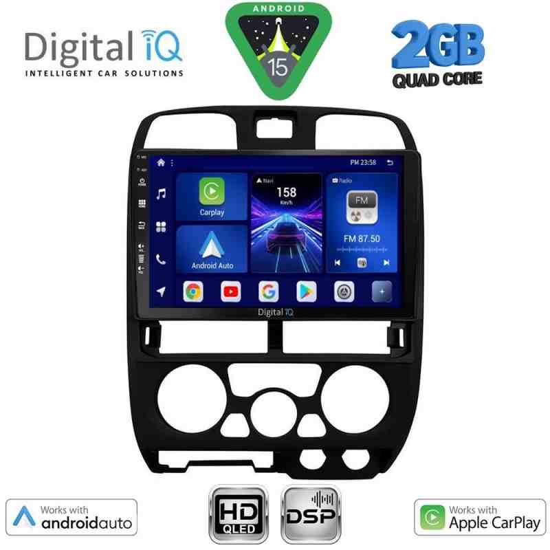 DIGITAL IQ BXC 3253BL_CPAA (9inc) MULTIMEDIA TABLET for ISUZU D-MAX mod. 2002-2008 (BLACK)