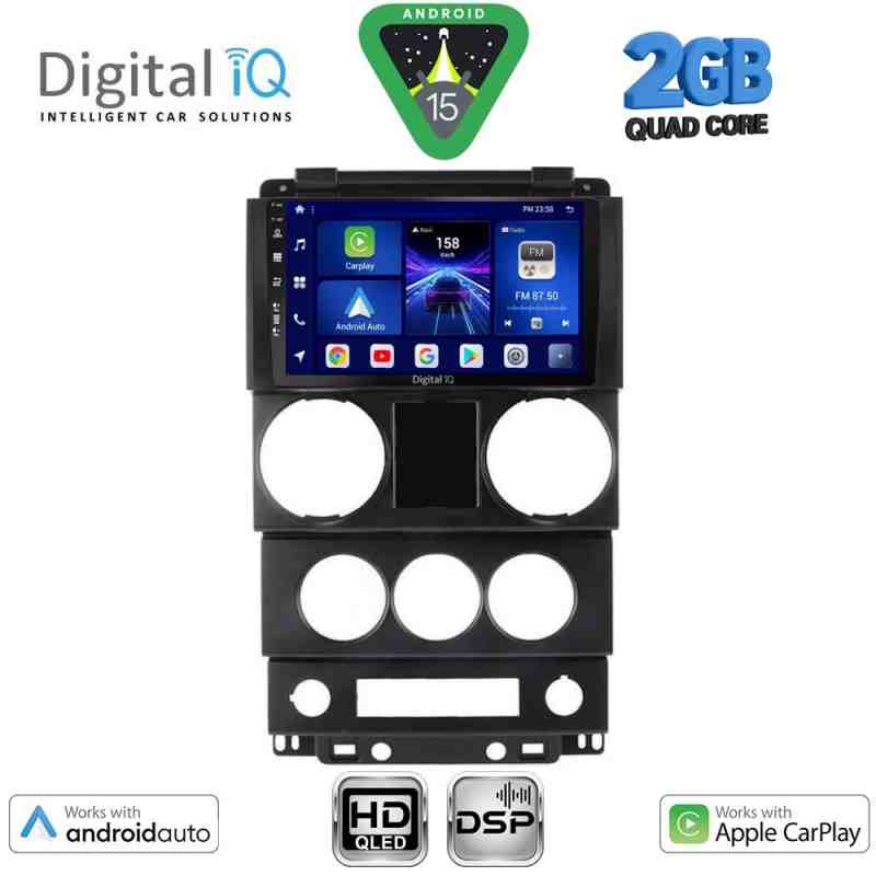 DIGITAL IQ BXC 3292_CPAA (9inc) MULTIMEDIA TABLET for JEEP WRANGLER mod. 2006-2011