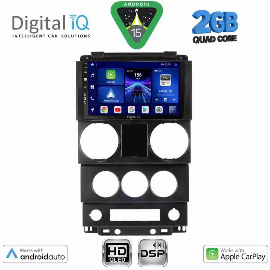 DIGITAL IQ BXC 3292_CPAA (9inc) MULTIMEDIA TABLET for JEEP WRANGLER mod. 2006-2011