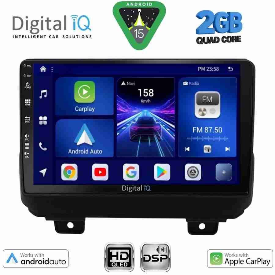 DIGITAL IQ BXC 3298_CPAA (9inc) MULTIMEDIA TABLET for JEEP WRANGLER mod. 2018-2026