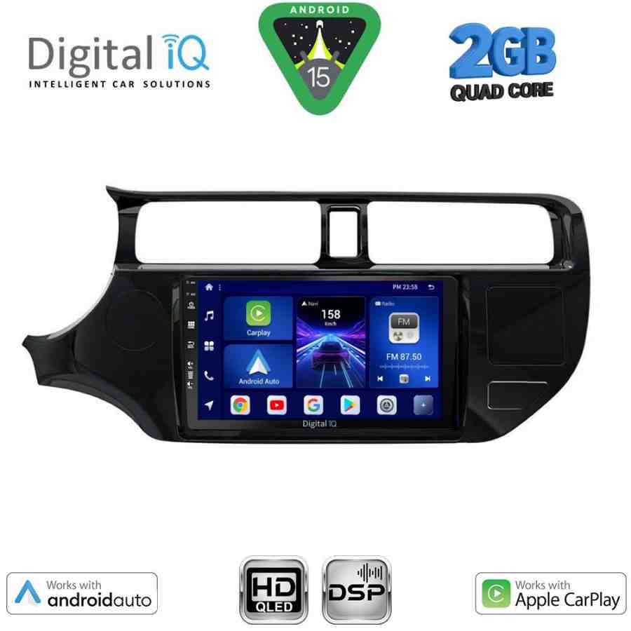 DIGITAL IQ BXC 3314_CPAA (9inc) MULTIMEDIA TABLET for KIA RIO mod. 2012-2015