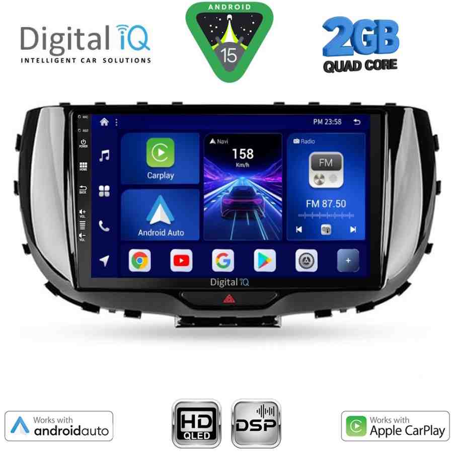DIGITAL IQ BXC 3322_CPAA (9inc) MULTIMEDIA TABLET for KIA SOUL mod. 2019+