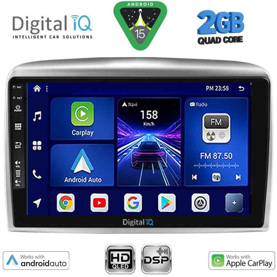 DIGITAL IQ BXC 3333_CPAA (9inc) MULTIMEDIA TABLET for LANCIA YPSILON mod. 2006-2011