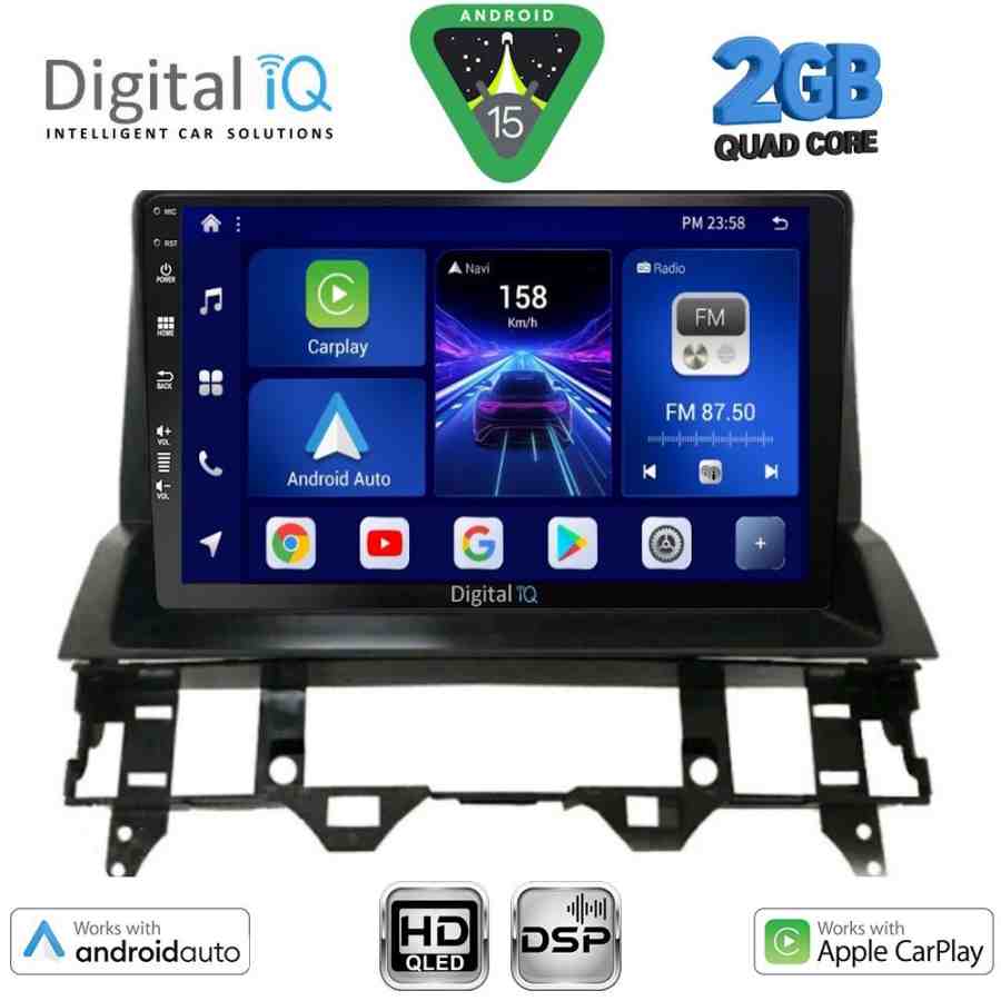 DIGITAL IQ BXC 3376_CPAA DASH (10inc) MULTIMEDIA TABLET for MAZDA 6 mod. 2002-2008