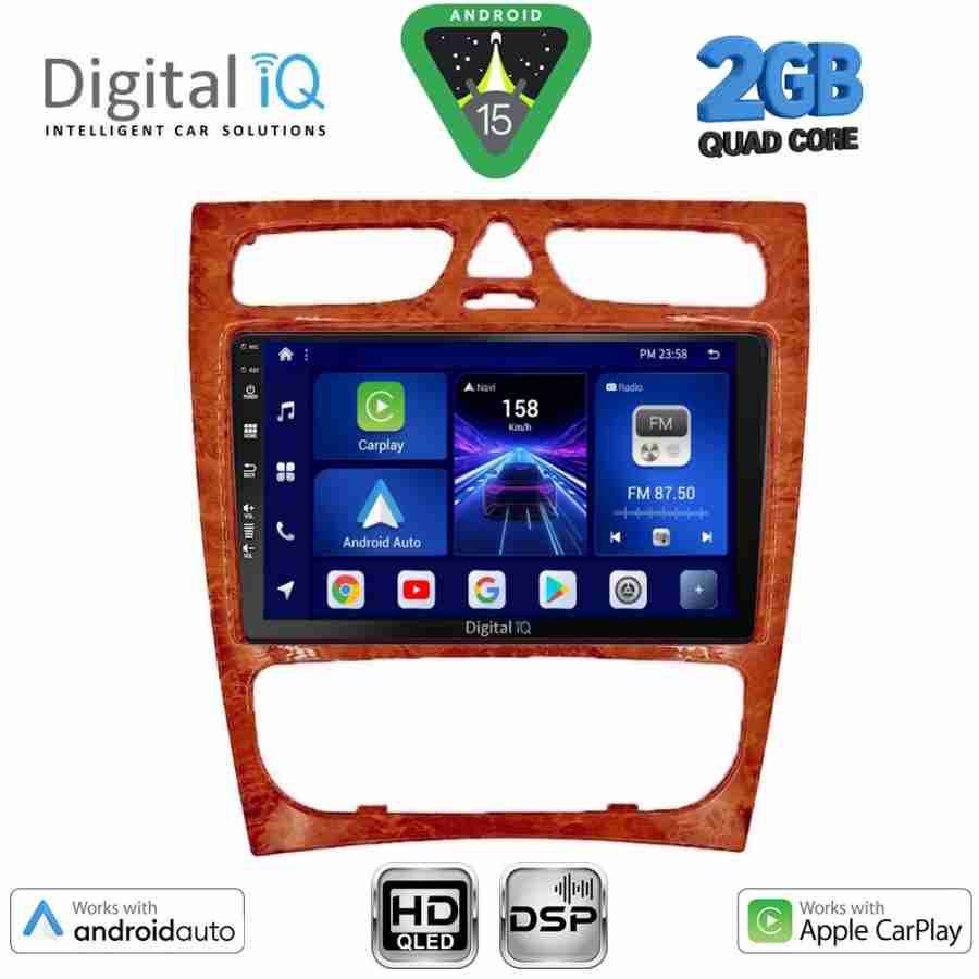 DIGITAL IQ BXC 3402CH_CPAA (9inc) MULTIMEDIA TABLET for MERCEDES C (W203) mod. 1999-2004