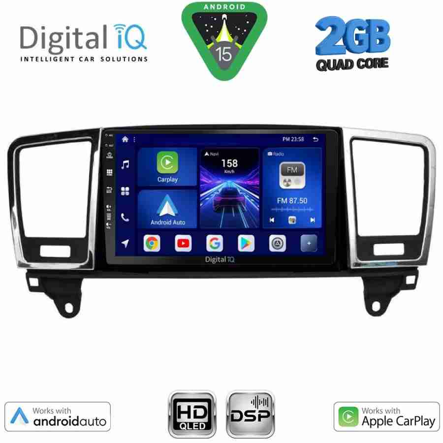 DIGITAL IQ BXC 3415_CPAA (9inc) MULTIMEDIA TABLET for MERCEDES ML (W166) – GL (X166) mod. 2011-2019