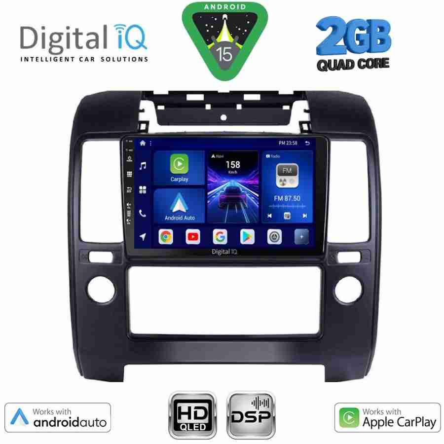 DIGITAL IQ BXC 3454_CPAA A/C (9inc) MULTIMEDIA TABLET for NISSAN NAVARA D40 mod. 2006-2011 με A/C