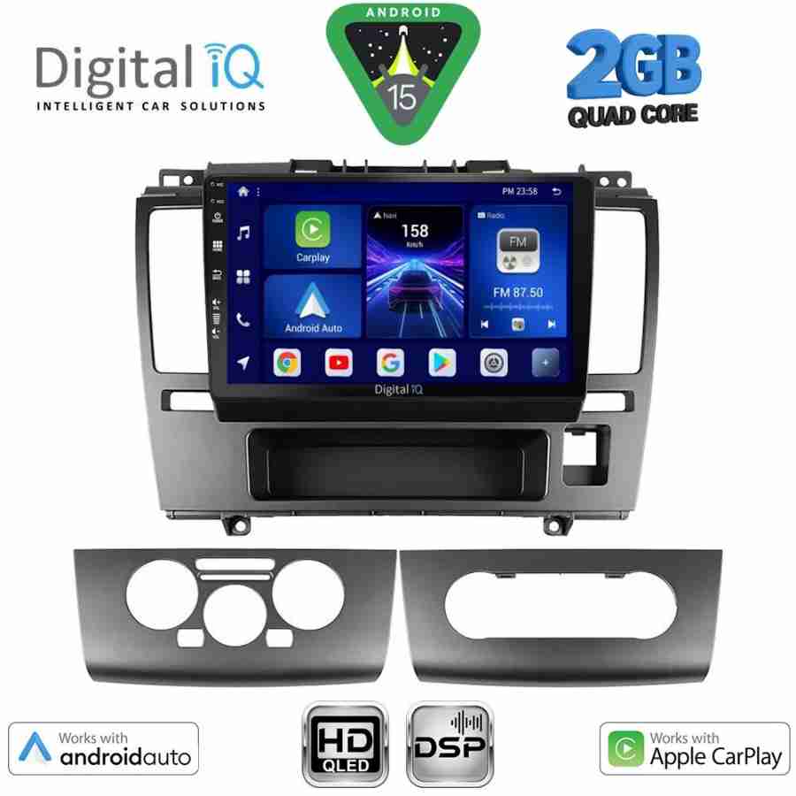 DIGITAL IQ BXC 3465_CPAA (9inc) MULTIMEDIA TABLET for NISSAN TIDA mod. 2004-2013
