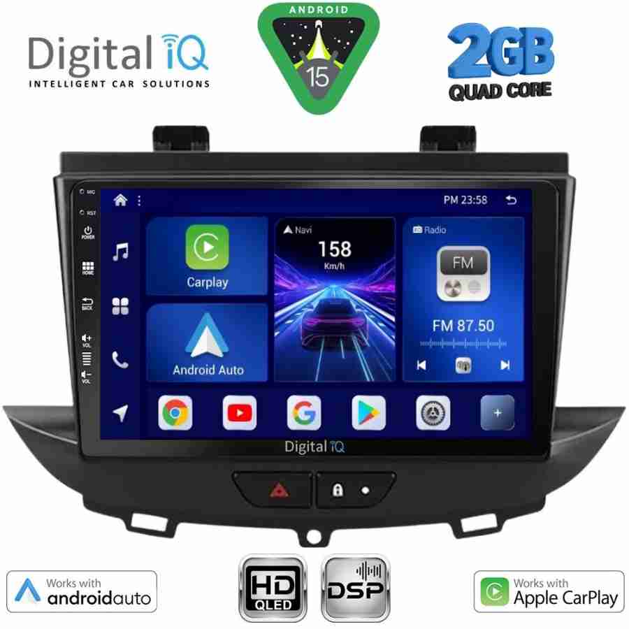 DIGITAL IQ BXC 3490_CPAA (9inc) MULTIMEDIA TABLET for OPEL CROSSLAND – GRANDLAND mod. 2017-2025