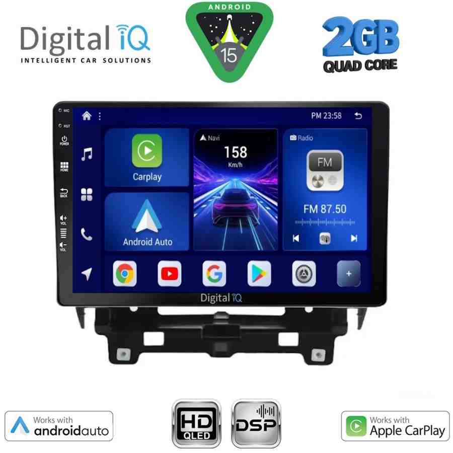 DIGITAL IQ BXC 3560_CPAA (10inc) MULTIMEDIA TABLET for RENAULT TRAFIC – NISSAN PRIMASTAR mod. 2021+