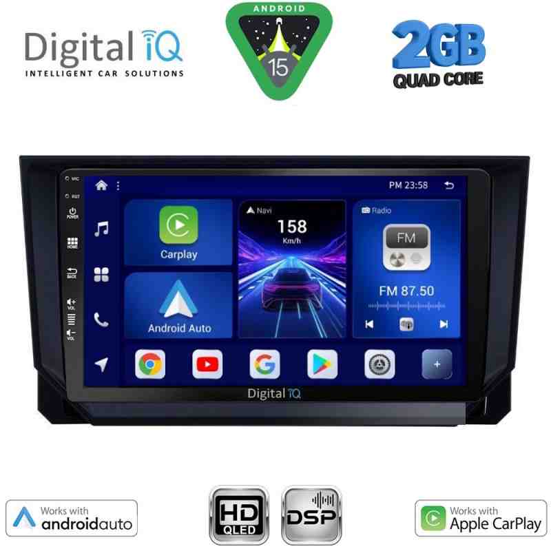 DIGITAL IQ BXC 3573_CPAA (9inc) MULTIMEDIA TABLET for SEAT ARONA - IBIZA mod. 2018-2026