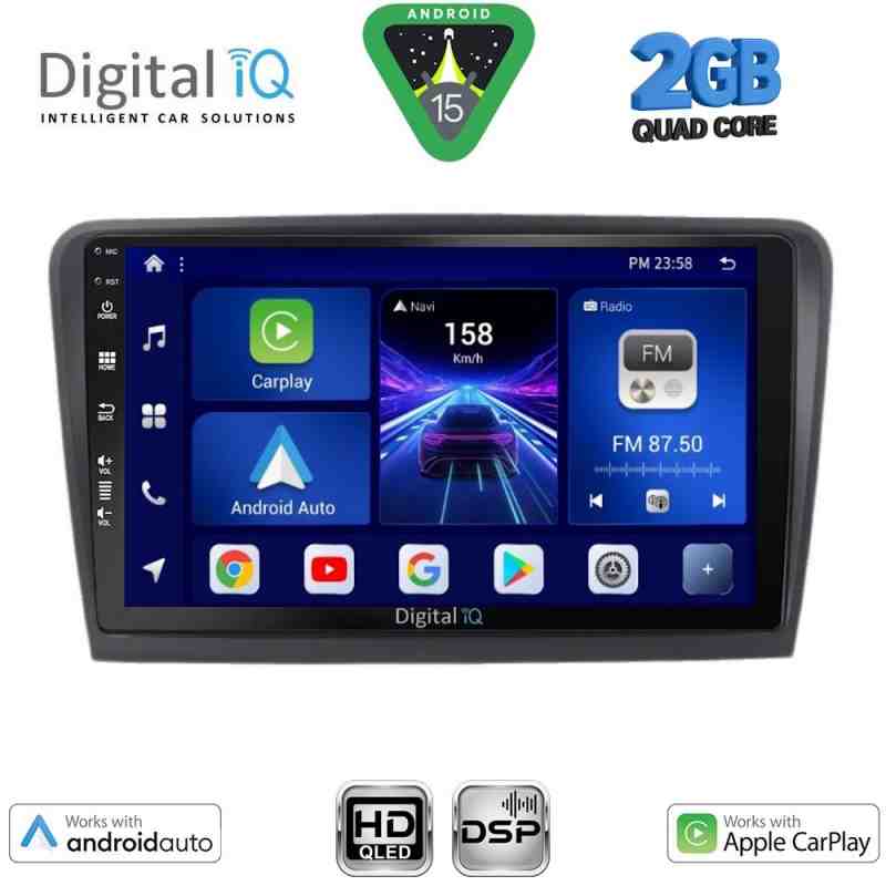 DIGITAL IQ BXC 3604B_CPAA (10inc) MULTIMEDIA TABLET for SKODA SUPERB mod. 2008-2015