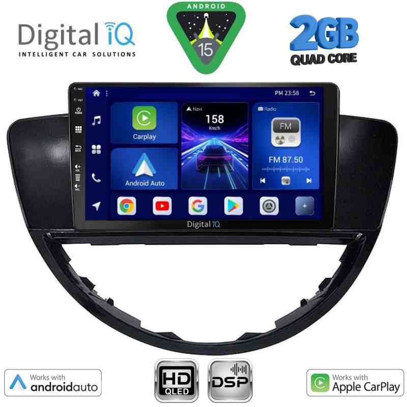 DIGITAL IQ BXC 3660_CPAA (9inc) MULTIMEDIA TABLET for SUBARU TRIBECA mod. 2007-2014