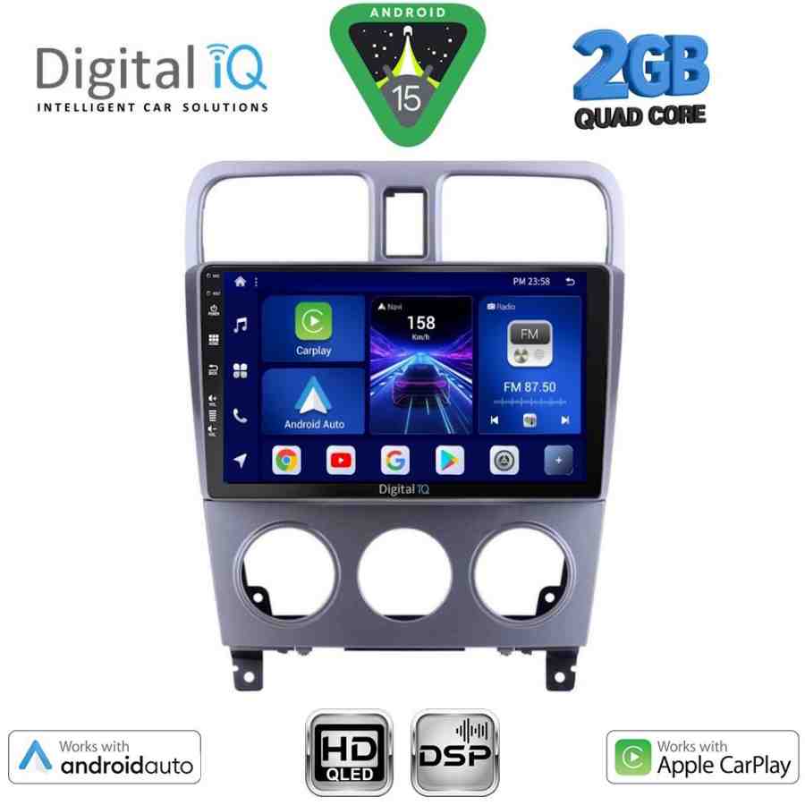 DIGITAL IQ BXC 3661_CPAA (9inc) MULTIMEDIA TABLET for SUBARU FORESTER  mod. 2002-2008
