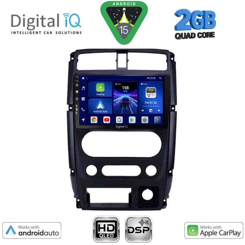 DIGITAL IQ BXC 3678_CPAA (9inc) MULTIMEDIA TABLET for SUZUKI JIMNY mod. 2007-2017