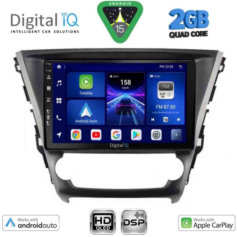 DIGITAL IQ BXC 3706_CPAA (10inc) MULTIMEDIA TABLET for TOYOTA AVENSIS mod. 2016-2019