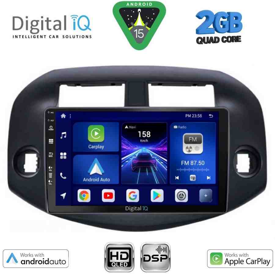 DIGITAL IQ BXC 3732_CPAA (10inc) MULTIMEDIA TABLET for  TOYOTA RAV 4 mod. 2006-2012