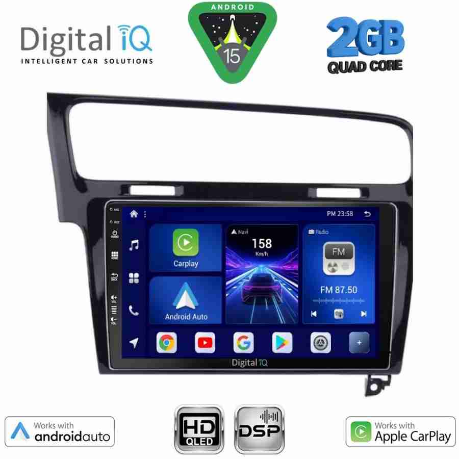 DIGITAL IQ BXC 3747BL_CPAA (10inc) MULTIMEDIA TABLET for VW GOLF 7 mod. 2013-2020