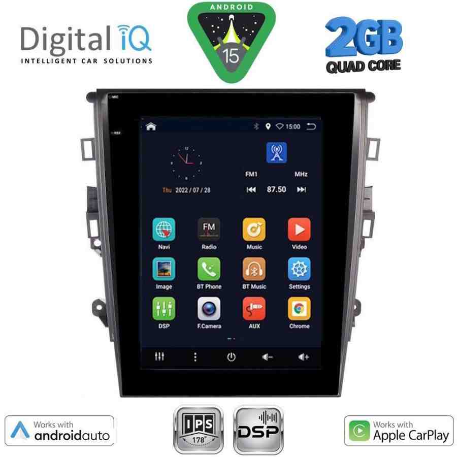 DIGITAL IQ BXC 3959_CPAA TESLA STYLE for FORD MONDEO mod. 2014-2023