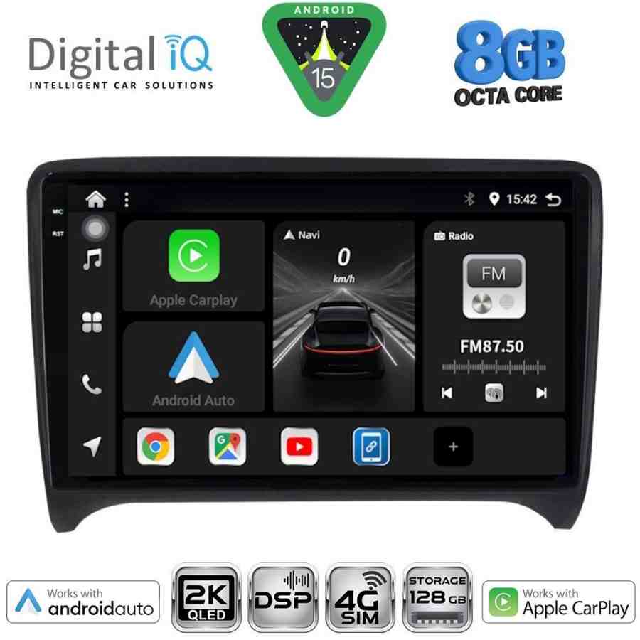 DIGITAL IQ BXF 11009_CPAA (9inc) MULTIMEDIA TABLET for AUDI TT mod. 2007-2015