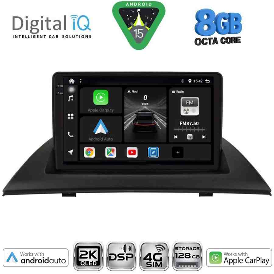 DIGITAL IQ BXF 11058_CPAA (9inc) MULTIMEDIA TABLET for BMW X3 (E83) mod. 2003-2010