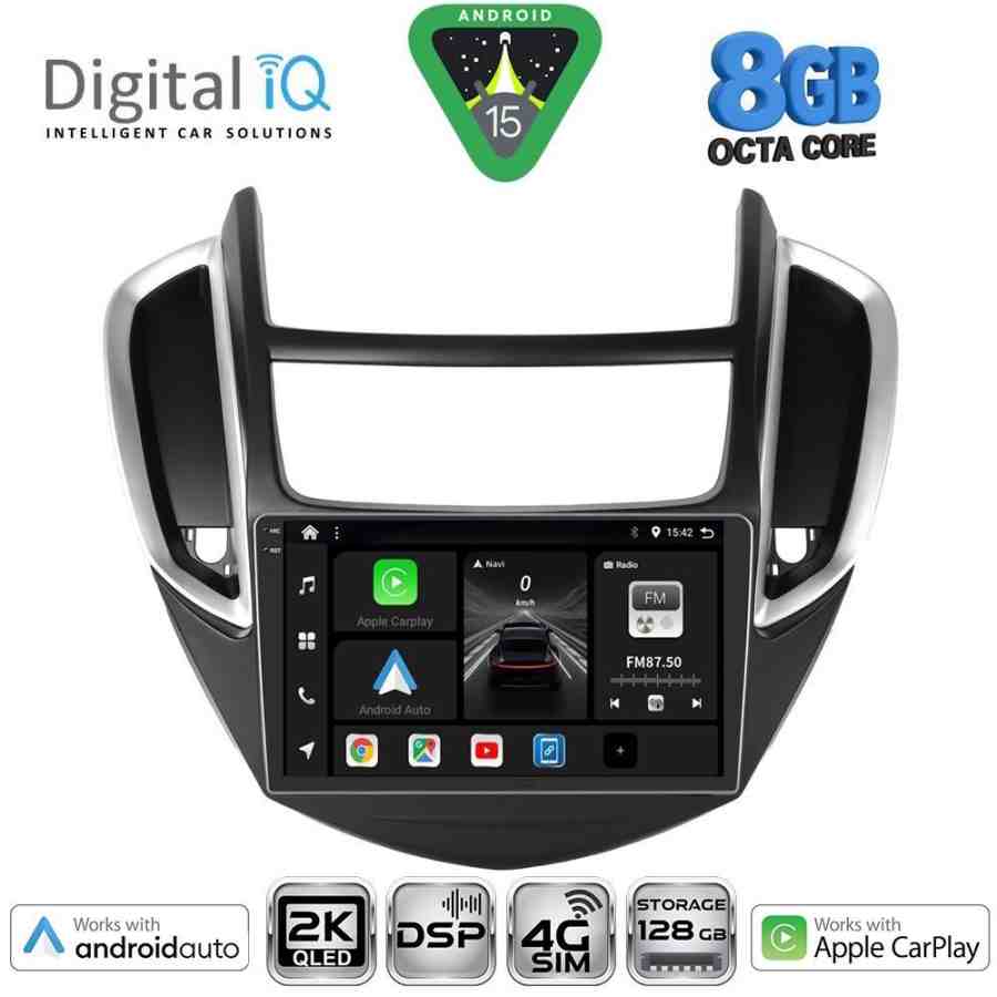 DIGITAL IQ BXF 11080_CPAA (9inc) MULTIMEDIA TABLET for CHEVROLET TRAX mod. 2014-2022