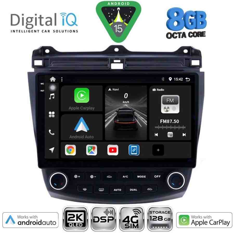 DIGITAL IQ BXF 11182_CPAA (10inc) MULTIMEDIA TABLET for HONDA ACCORD mod. 2003-2007