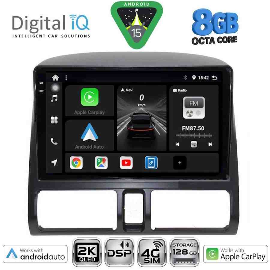 DIGITAL IQ BXF 11196_CPAA CLIMA (9inc) MULTIMEDIA TABLET for HONDA CRV mod. 1996-2006