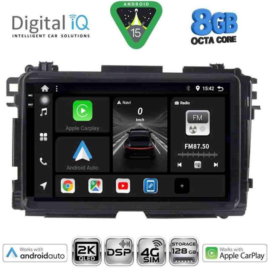 DIGITAL IQ BXF 11201_CPAA (9inc) MULTIMEDIA TABLET for HONDA HRV mod. 2015-2021